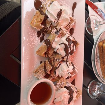Mimosa Cafe - Chocolate chip waffles - Breakfast & Brunch Near Me - Bakersfield, California