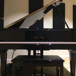 Reinhold Music Studio - Our Yamaha baby grand piano.