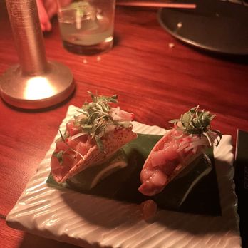 Baoli Miami - Hamachi Sashimi Tacos - Bars Near Me - Miami Beach, Florida