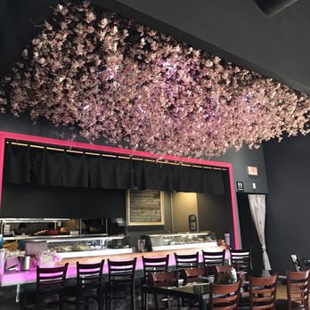 Beautiful Decor At The Sushi Bar Yelp