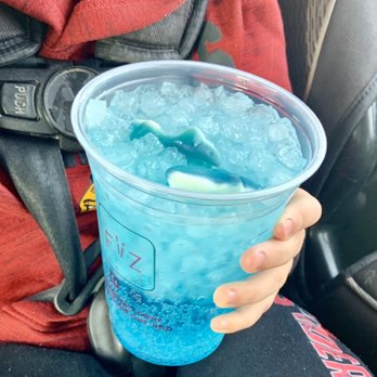 FiiZ Drinks - Sharks in the Water kids drink - Desserts Near Me - Highland, Utah