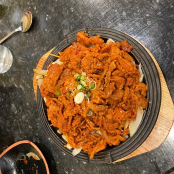 BAB Korean Bistro - M4. Pork Bulgogi - Korean Near Me - Brookline, Massachusetts