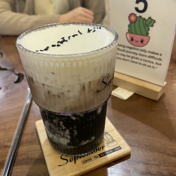 September - black sesame latte - Ice Cream & Frozen Yogurt Near Me - Westminster, California