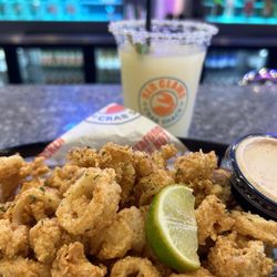 Red Claws Crab Shack - Good fried calamari.