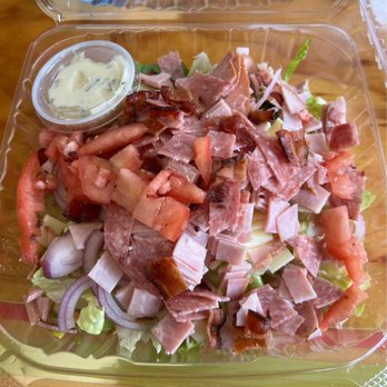 Sisters Gourmet Deli - Dagwood served as a salad. Really good! - Sandwiches Near Me - Bath, Maine Sisters Gourmet Deli - Dagwood served as a salad. Really good! - Sandwiches Near Me - Bath, Maine