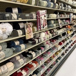 Hobby Lobby - Yarn section