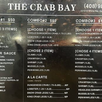 The Crab Bay - Menu - Cajun/Creole Near Me - San Jose, California The Crab Bay - Menu - Cajun/Creole Near Me - San Jose, California