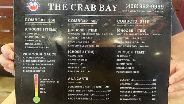 Menu photo 2 The Crab Bay San Jose, CA Menu photo 2 The Crab Bay San Jose, CA