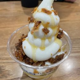 Froyo w/ Baklava and Honey Froyo w/ Baklava and Honey