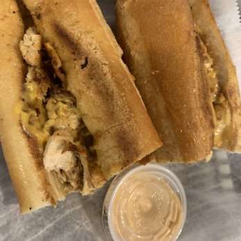 Burgerstrasse - Chicken Cheesesteak Sandwich - Burgers Near Me - Clifton, New Jersey Burgerstrasse - Chicken Cheesesteak Sandwich - Burgers Near Me - Clifton, New Jersey