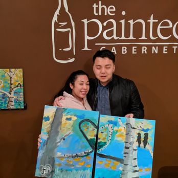 The Painted Cabernet - Wasted - Paint & Sip Near Me - Santa Barbara, California