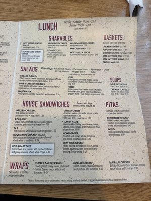 Menu photo 1 Susie's Skillet Walbridge, OH