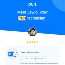 Puls - Dude who never showed.