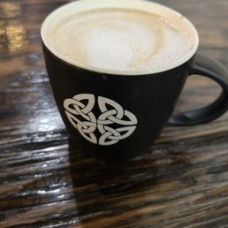 Latte at Tin Snug Latte at Tin Snug