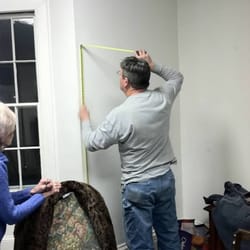 Christ Church Thrift Shoppe - Jim Stanne a C C T S Board member lent his carpentry experience along with all of the other parishioners who helped