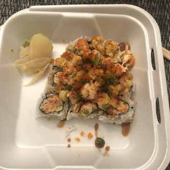 Daru Sushi - Takes about 1/3 of the box , that's how small it is - Sushi Bars Near Me - Bellflower, California