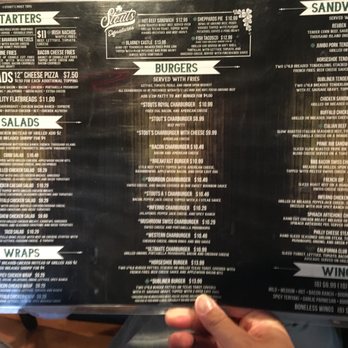 Stout's Irish Pub & Grill - Menu as of April 2021 - Pubs Near Me - Clinton, Iowa