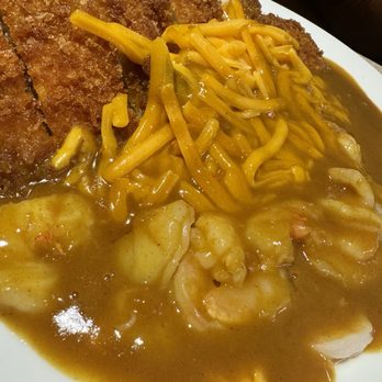Curry House CoCo Ichibanya - Chicken cutlet with scallops - Japanese Curry Near Me - Kapolei, Hawaii Curry House CoCo Ichibanya - Chicken cutlet with scallops - Japanese Curry Near Me - Kapolei, Hawaii