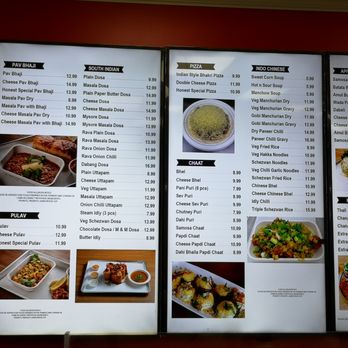 Honest - Menu July 2022 - Indian Near Me - Bellevue, Washington