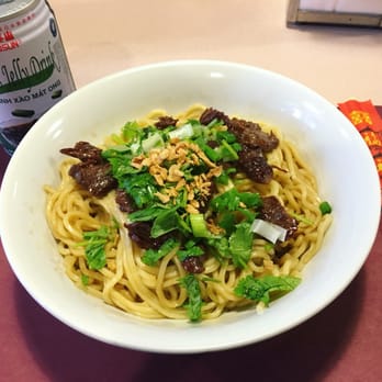 Yamo - House noodles with beef - Burmese Near Me - San Francisco, California Yamo - House noodles with beef - Burmese Near Me - San Francisco, California