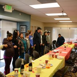 Open Table Church - Bringing Thanksgiving dinners to families at Monument Impact