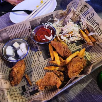 Chimak House - Riverside - Original wings (forgot to take picture before digging in - Chicken Wings Near Me - Riverside, California