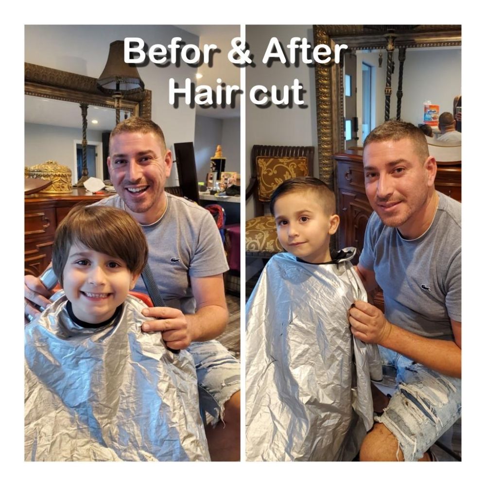 A&Z Best Haircut Style Logo