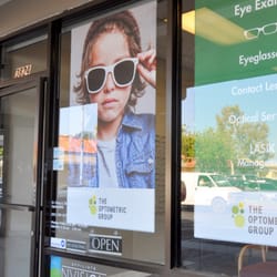 The Optometric Group - You can easily spot us from the parking lot by looking for our fashionable sunglass model!