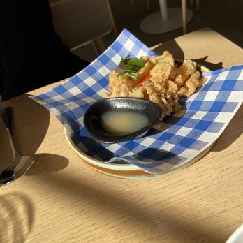 Botanic House - salt and native pepper calamari - Modern Australian Near Me - Sydney, NSW
