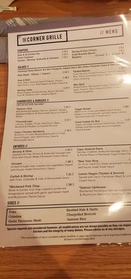 Menu photo 6 The Corner Grille - Upper West Side Atlanta, GA Menu photo 6 The Corner Grille - Upper West Side Atlanta, GA