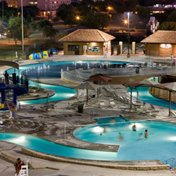 TTU Student Rec Center - Leisure pool... because going to Tech is so stressful