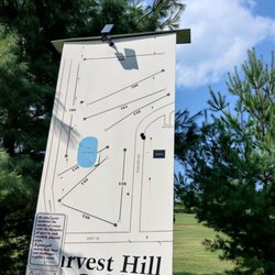 Harvest Hill Golf - Course layout
