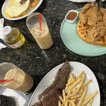 Tata's Cafe - Steak frites, chicken and waffles, loaded tots - Breakfast & Brunch Near Me - Hawthorne, California Tata's Cafe - Steak frites, chicken and waffles, loaded tots - Breakfast & Brunch Near Me - Hawthorne, California