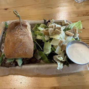 Revival Eastside Eatery - Prodigal and Cesar salad - Sandwiches Near Me - Waco, Texas