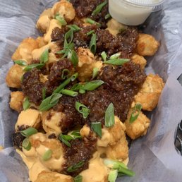 Loaded tater tots Loaded tater tots