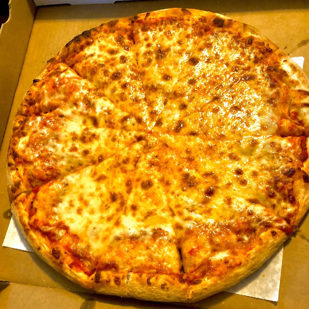 Large extra cheese pizza Large extra cheese pizza