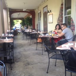 Outdoor covered seating