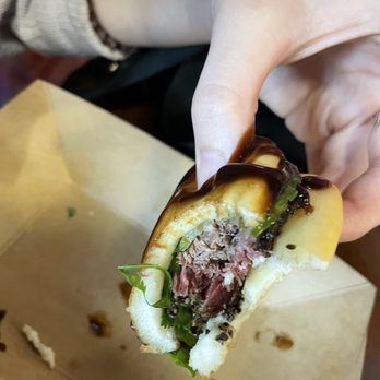 Union Hall - Brisket Bao bun - Food Court Near Me - Waco, Texas Union Hall - Brisket Bao bun - Food Court Near Me - Waco, Texas
