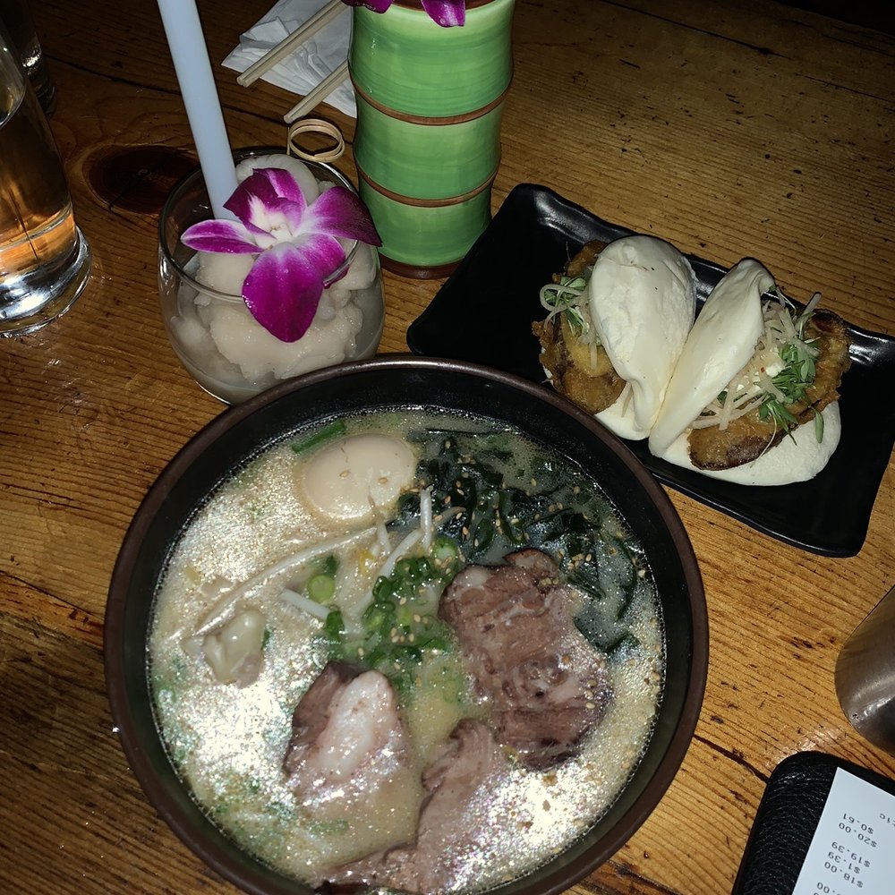 Underbelly - Belly of the Beast Ramen, Tempura Eggplant Bao, and cocktails - Ramen Near Me - San Diego, California Underbelly - Belly of the Beast Ramen, Tempura Eggplant Bao, and cocktails - Ramen Near Me - San Diego, California