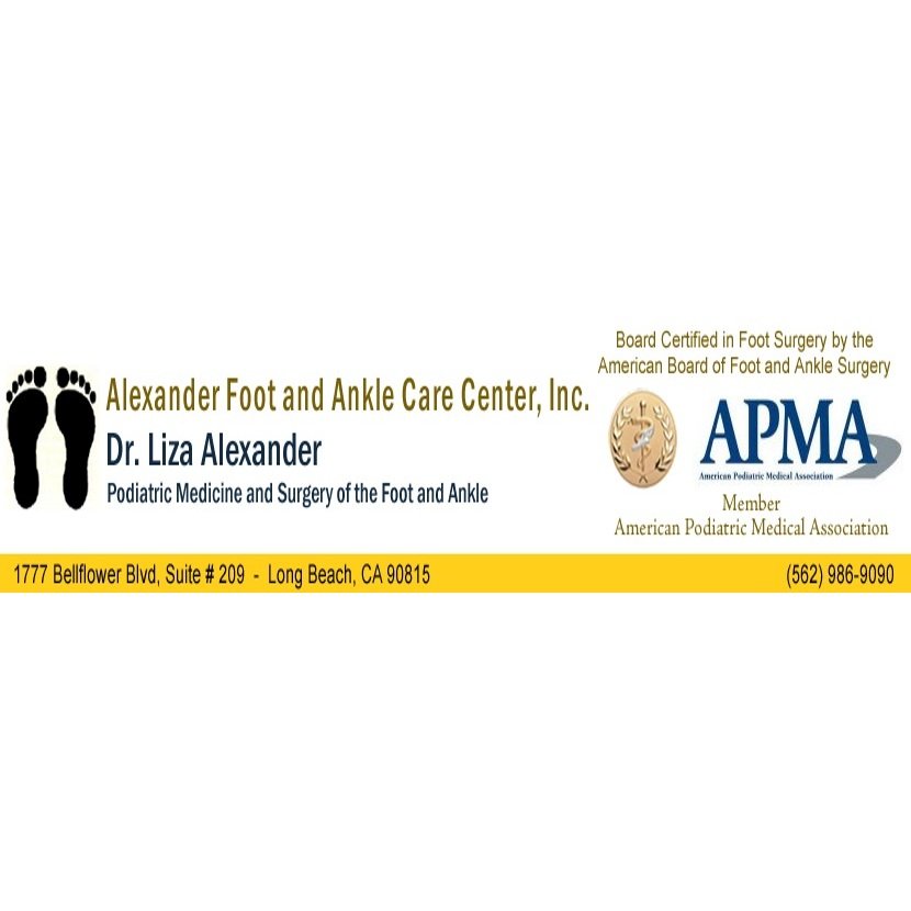 LIZA ALEXANDER, DPM ALEXANDER FOOT AND ANKLE CARE CENTER Updated