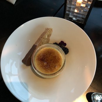 The Dining Room - Moccachino creme brule! - Seafood Near Me - Charlottetown, Prince Edward Island The Dining Room - Moccachino creme brule! - Seafood Near Me - Charlottetown, Prince Edward Island