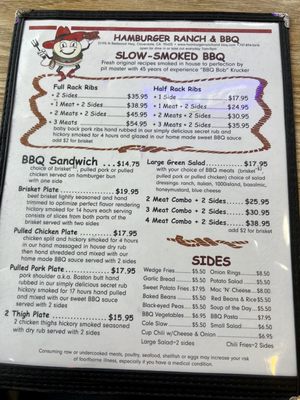 Menu photo 5 Hamburger Ranch & Bar-B-Que Cloverdale, CA Menu photo 5 Hamburger Ranch & Bar-B-Que Cloverdale, CA