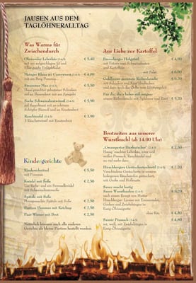 Menu photo 2 Hirschbergers Holzofenkuchl Brennberg, BY Menu photo 2 Hirschbergers Holzofenkuchl Brennberg, BY