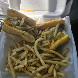 Philly and fries