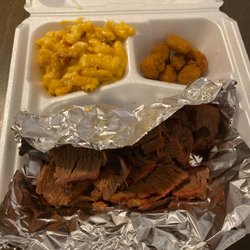 Soulman's Bar-B-Que - Mac and cheese burnt