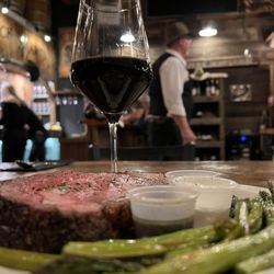 Black Barts Grill - Dinner comes with a generous pour included, soup, main, dessert!