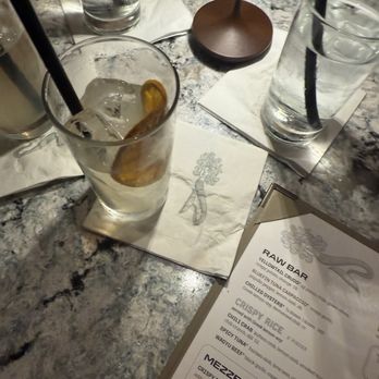 NAIA - Roku gin cocktail - Mediterranean Near Me - Chicago, Illinois NAIA - Roku gin cocktail - Mediterranean Near Me - Chicago, Illinois