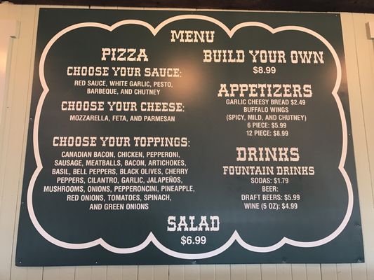 Menu photo 7 Vail Pizzeria Temecula, CA
