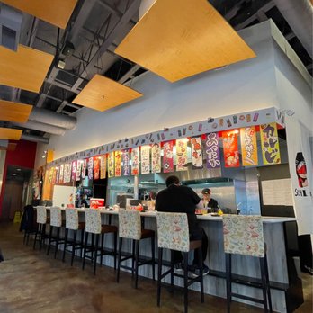 Sushi Ninja - the interior of a sushi restaurant - Japanese Near Me - Vancouver, Washington
