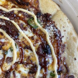 Brisket pizza Brisket pizza